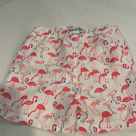 Boys size 6 Janie and Jack Swim Trunks in great condition - Picture 3 of 3